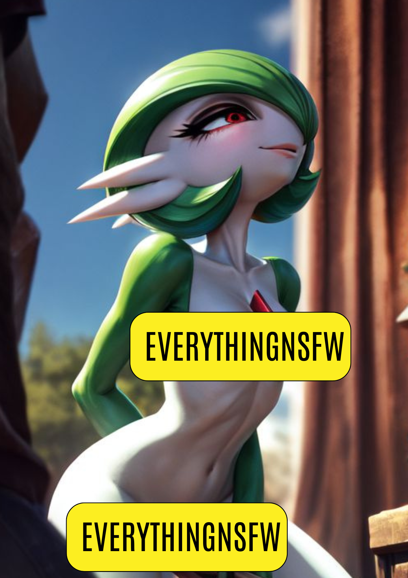 Pokemon Gardevoir V2 | Digital Download | Erotic |Furry NSFW Content | Mature Wallpaper