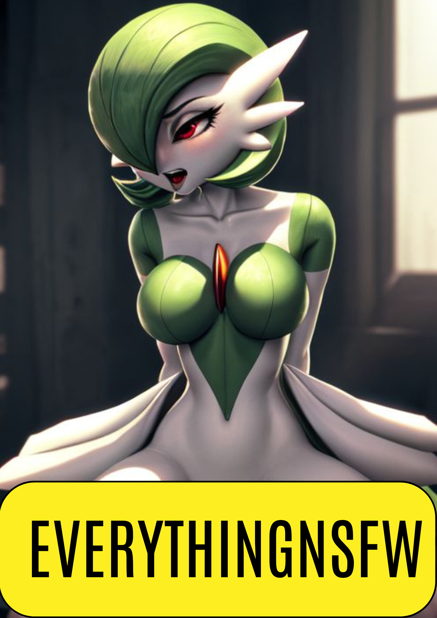 Pokemon Gardevoir V2 | Digital Download | Erotic |Furry NSFW Content | Mature Wallpaper