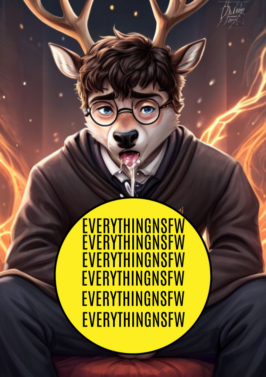 Harry Wizard V1  | Digital Download | Erotic | Anthromophic | Furry | NSFW Pictures | Anime | Fanart | Mature | Manga | 18+